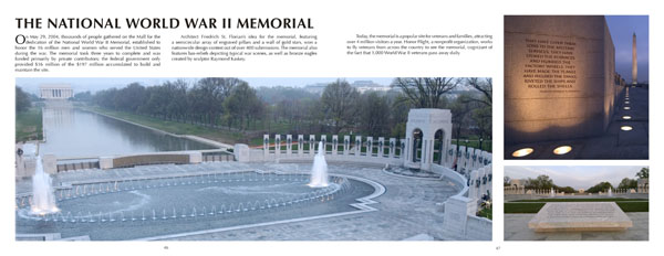 from the book "WWII Memorial: Jewel of the Mall"